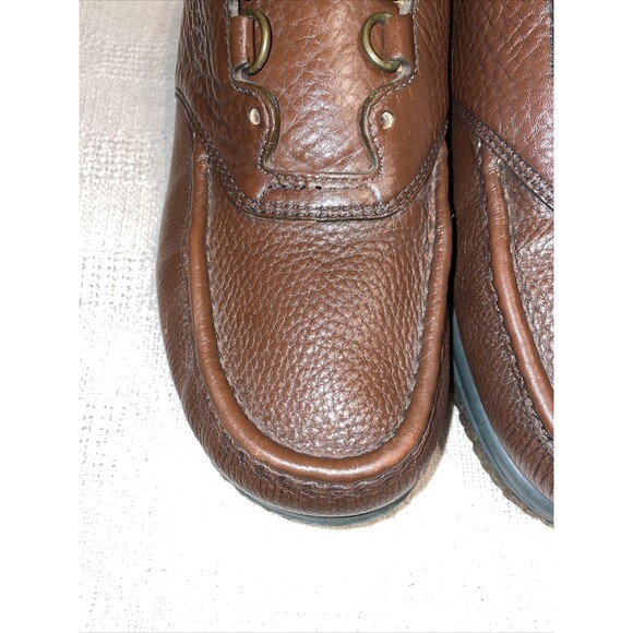 SAS Tripad Men’s Comfort Shoes Size 12.5 W Brown Leather Casual Work No Laces - Picture 8 of 12